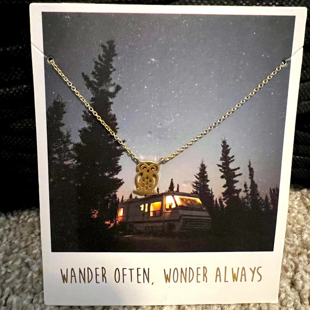 Owl necklace